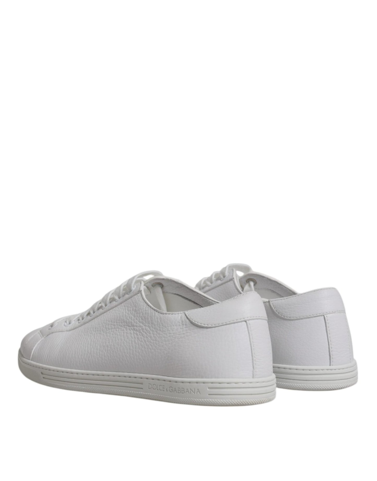 Dolce & Gabbana White Low Top Men Saint Tropez Sneakers Shoes - SMARTMARTNZ
