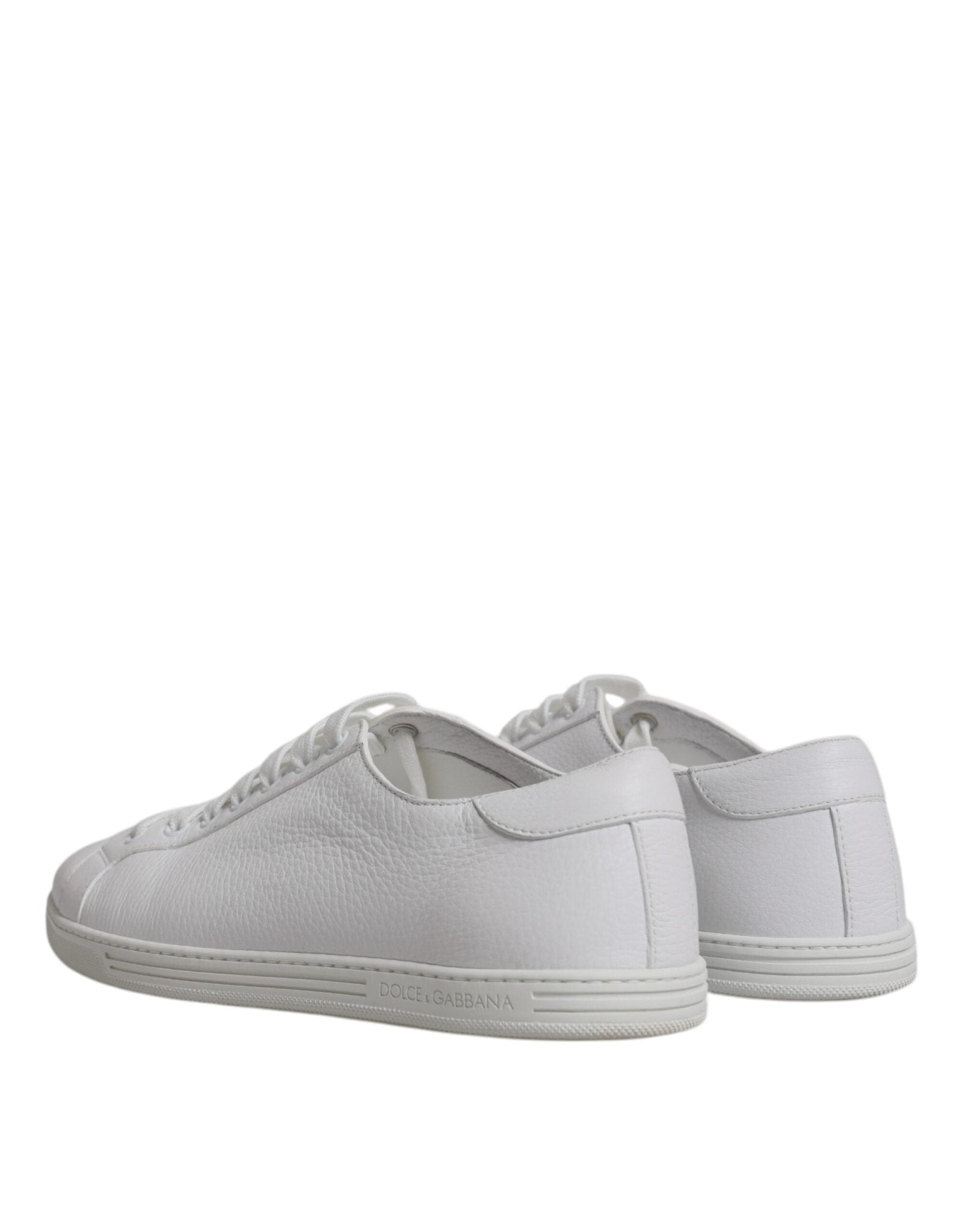 Dolce & Gabbana White Low Top Men Saint Tropez Sneakers Shoes - SMARTMARTNZ