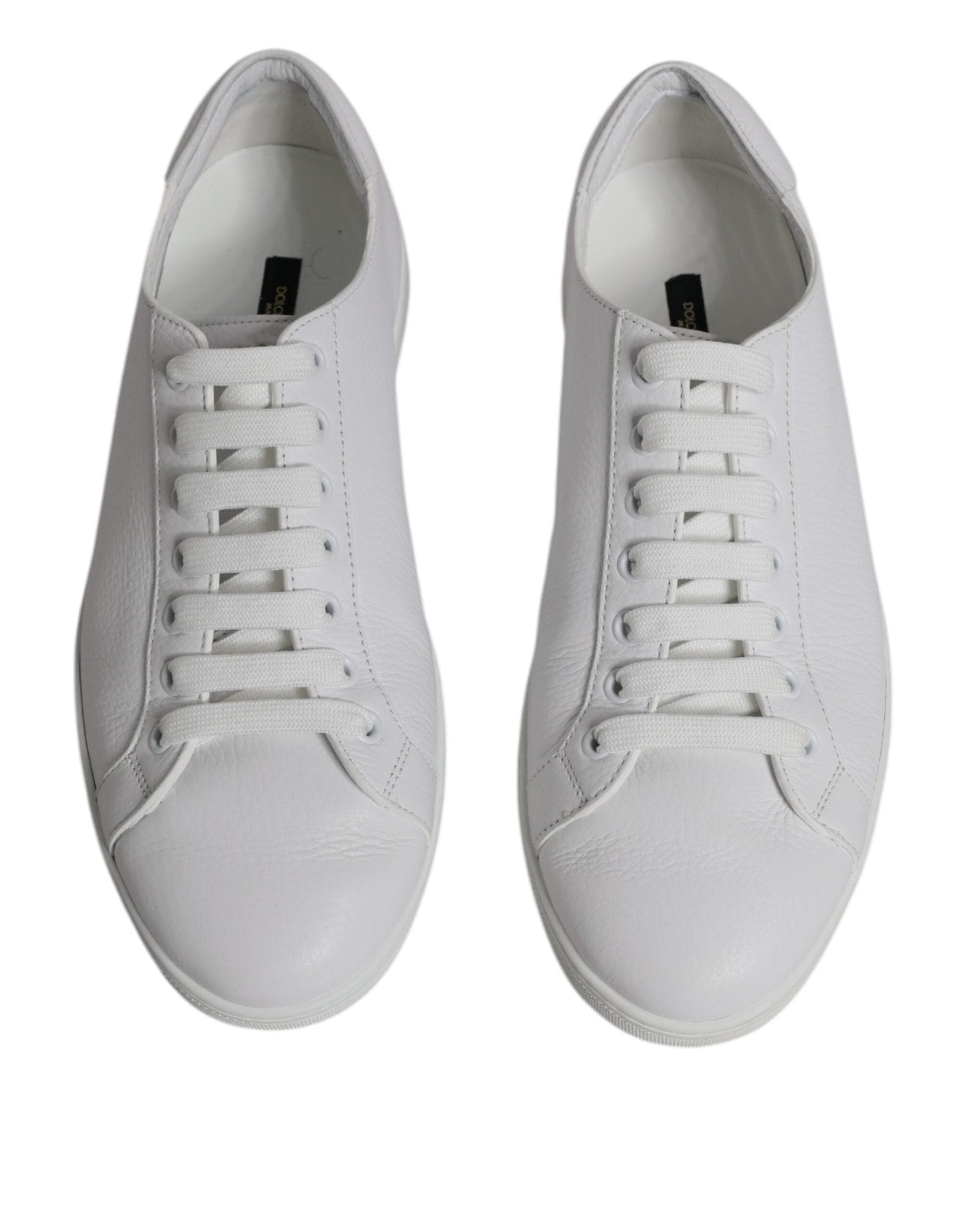 Dolce & Gabbana White Low Top Men Saint Tropez Sneakers Shoes - SMARTMARTNZ