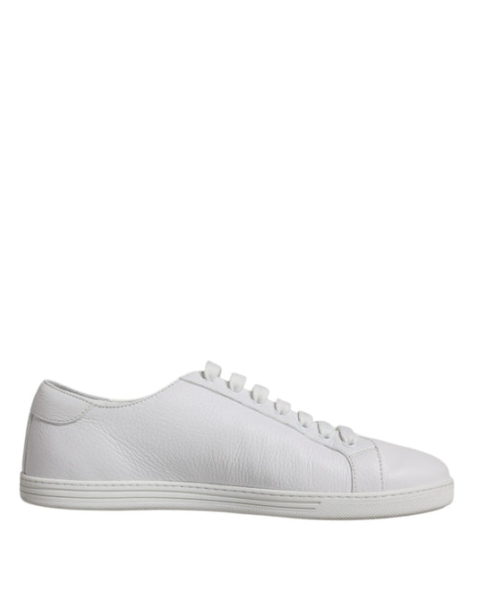 Dolce & Gabbana White Low Top Men Saint Tropez Sneakers Shoes - SMARTMARTNZ