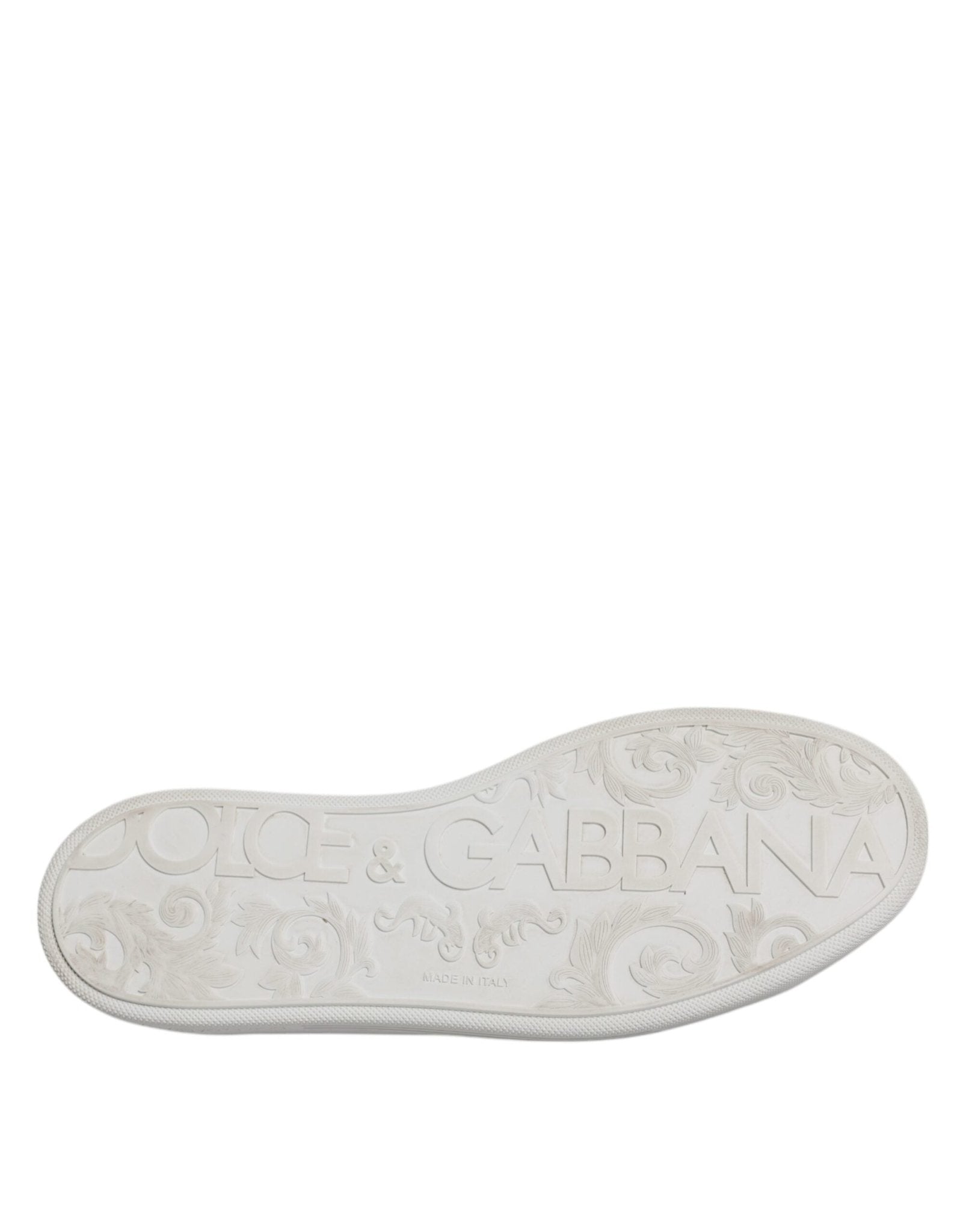Dolce & Gabbana White Low Top Men Saint Tropez Sneakers Shoes - SMARTMARTNZ