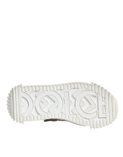 Dolce & Gabbana White Mesh NS1 Low Top Sports Sneaker Shoes - SMARTMARTNZ