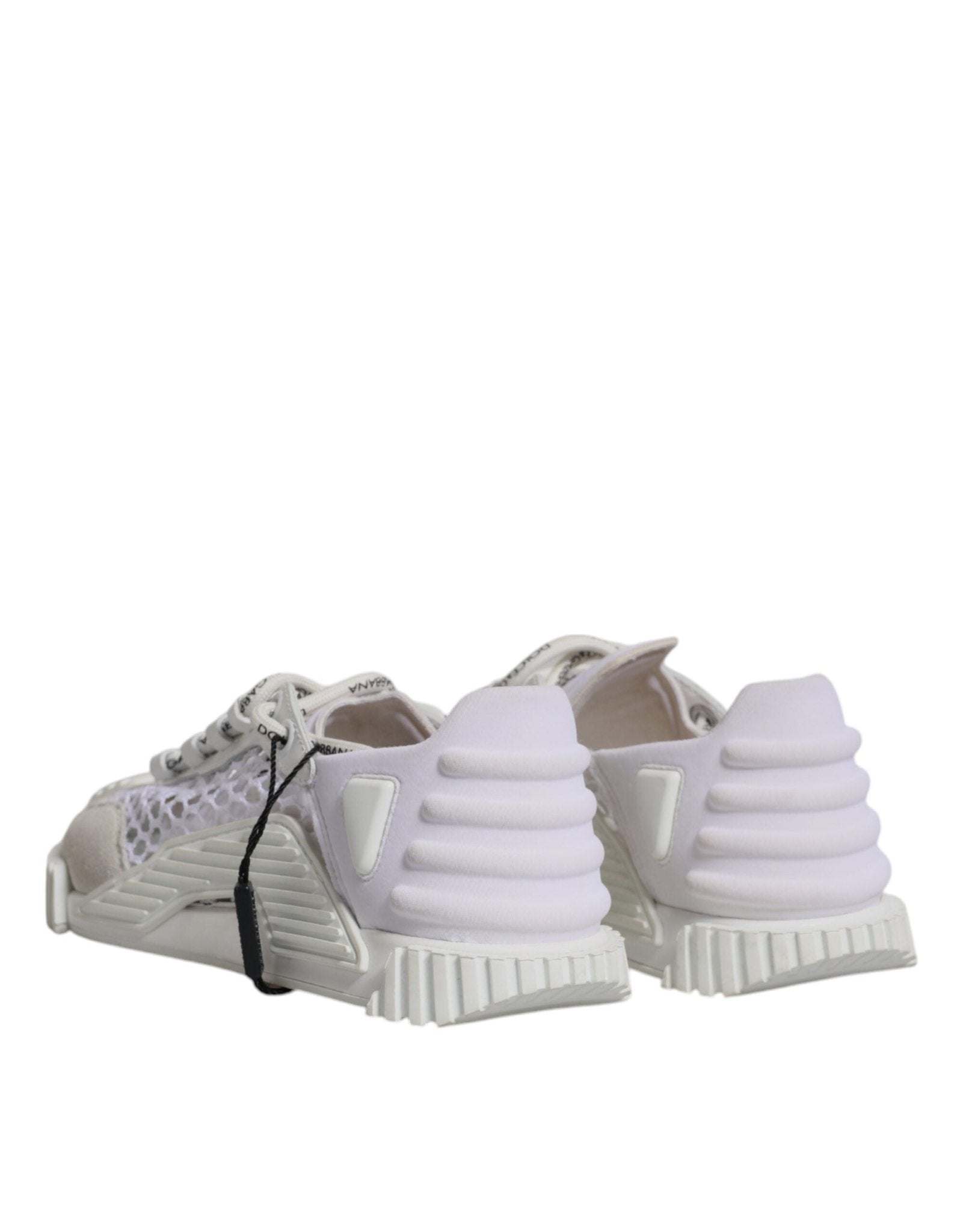 Dolce & Gabbana White Mesh NS1 Low Top Sports Sneaker Shoes - SMARTMARTNZ