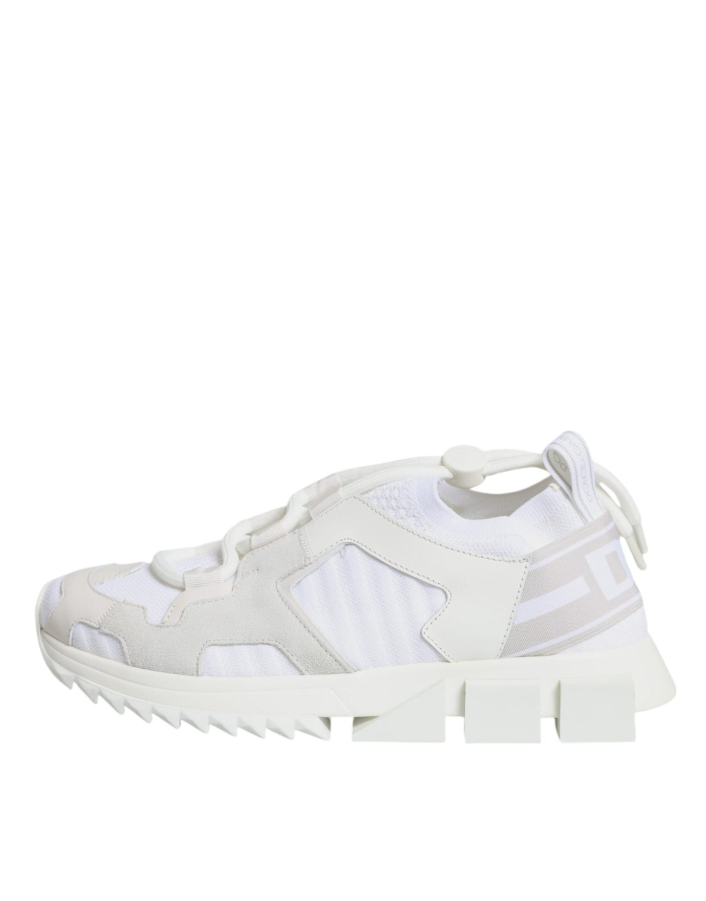 Dolce & Gabbana White Mesh Sorrento Trekking Sneakers Shoes - SMARTMARTNZ