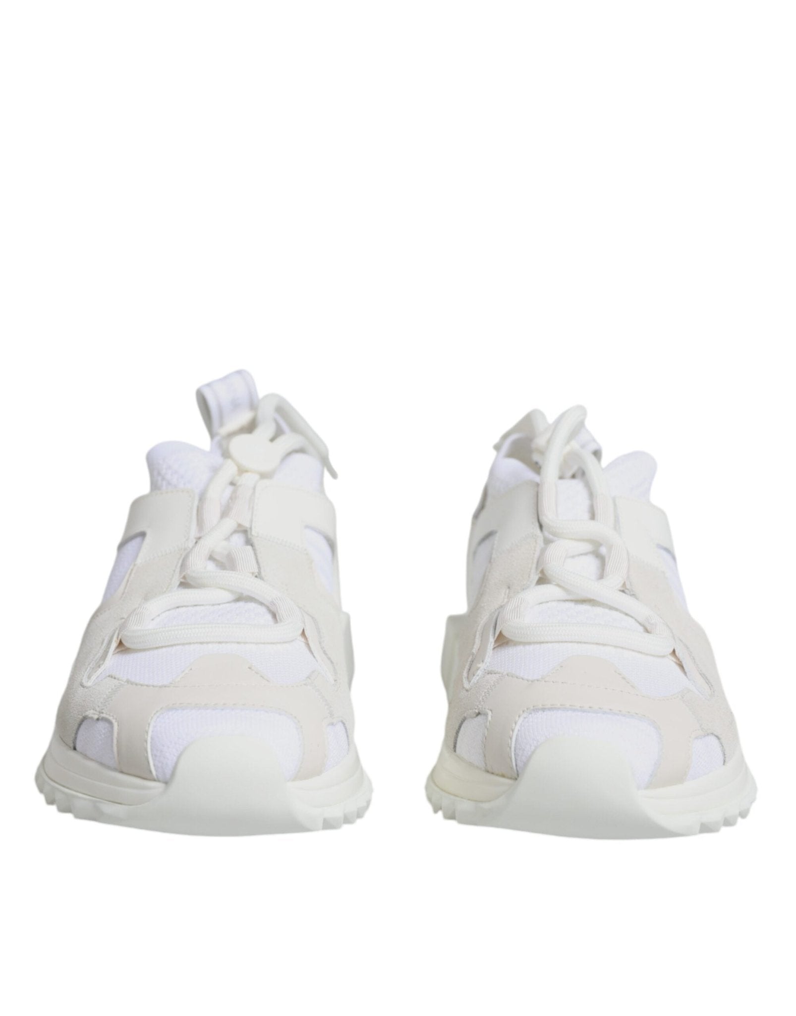 Dolce & Gabbana White Mesh Sorrento Trekking Sneakers Shoes - SMARTMARTNZ