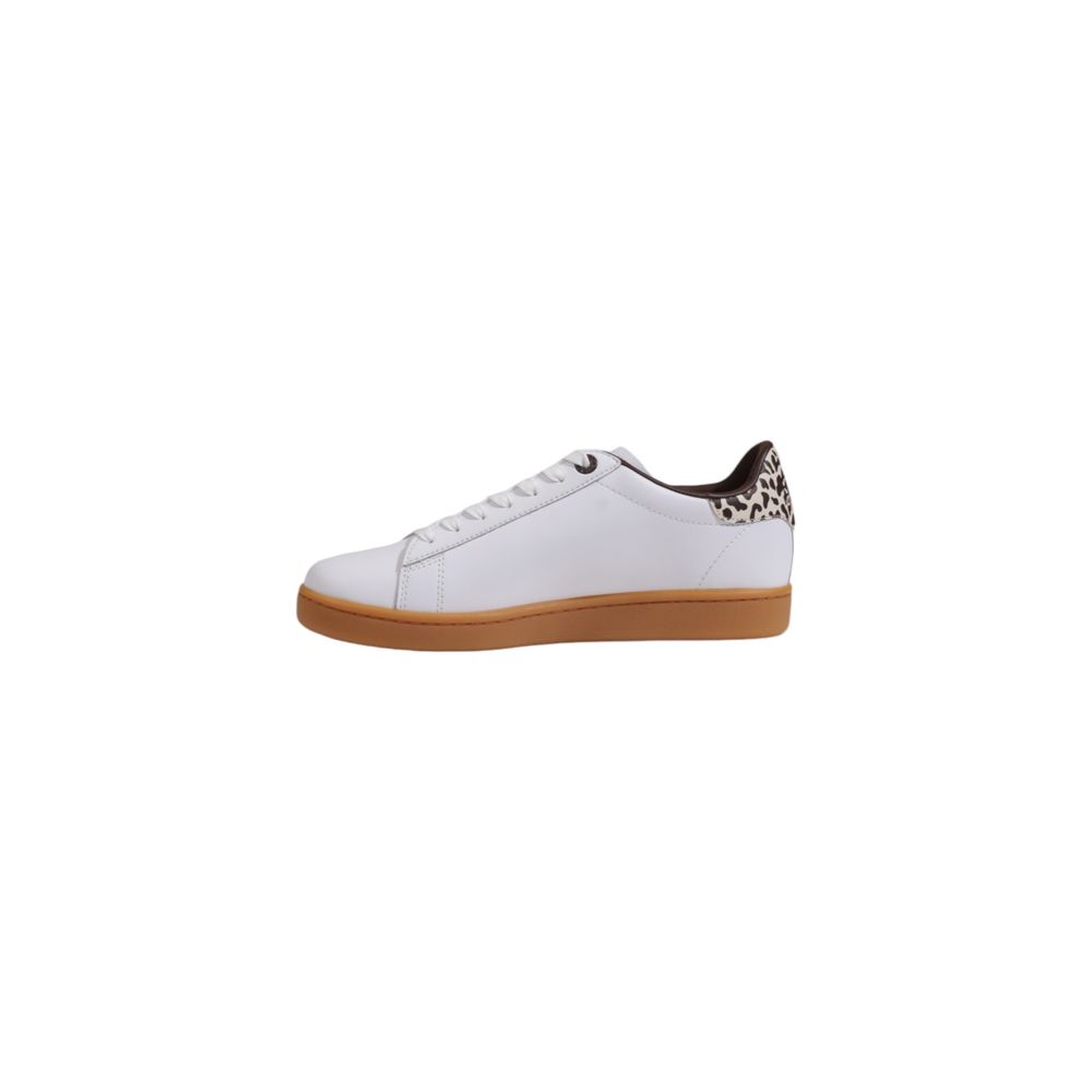 EA7 Emporio Armani Beige Leather Sneaker - SMARTMARTNZ