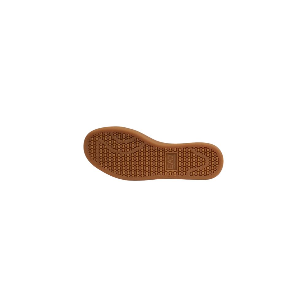 EA7 Emporio Armani Beige Leather Sneaker - SMARTMARTNZ