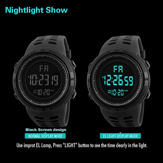 Electronic Military LED Sports Watch - SMARTMARTNZ