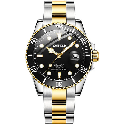 “Elegant Mechanical Steel Belt Watch – Perfect for Business or Casual Wear” - SMARTMARTNZ