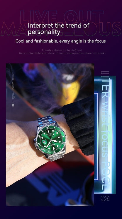 “Elegant Mechanical Steel Belt Watch – Perfect for Business or Casual Wear” - SMARTMARTNZ