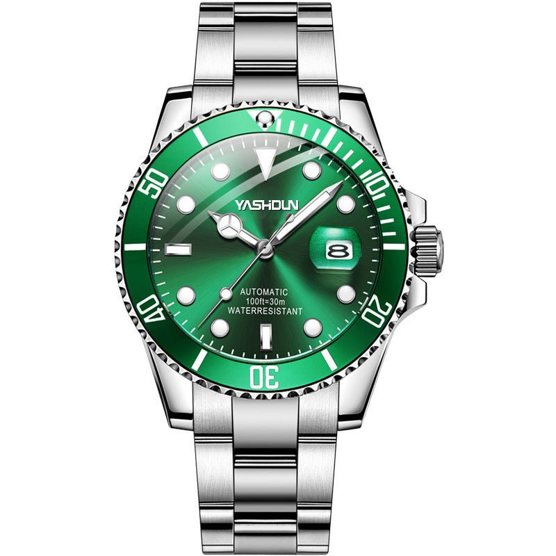 “Elegant Mechanical Steel Belt Watch – Perfect for Business or Casual Wear” - SMARTMARTNZ