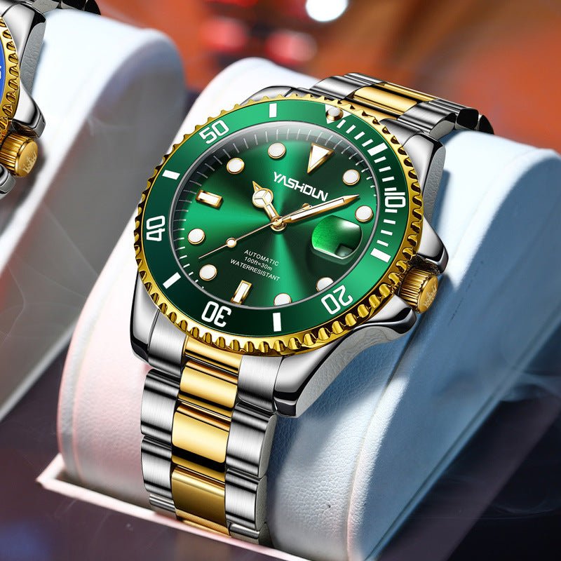 “Elegant Mechanical Steel Belt Watch – Perfect for Business or Casual Wear” - SMARTMARTNZ