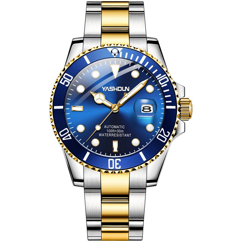 “Elegant Mechanical Steel Belt Watch – Perfect for Business or Casual Wear” - SMARTMARTNZ