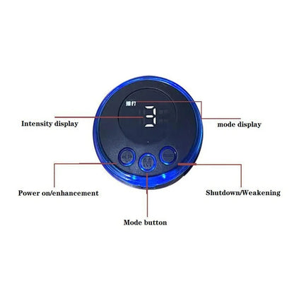 EMS Mini Massage Patch Portable Electric Neck Massager Shoulder and Neck Pulse Therapy Instrument Cervical Massage Patch - SMARTMARTNZ