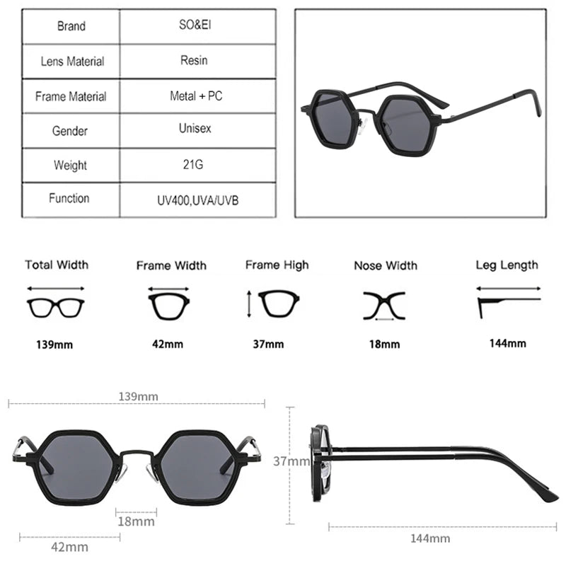 Fashion - Forward Clear Ocean Lens Eyewear for Men & Women | 2025 Trending Punk Style - SMARTMARTNZ