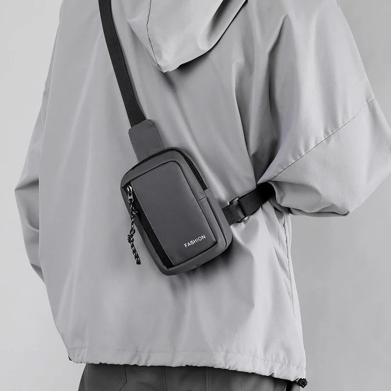 Fashion Men’s Sling Bag – Small Shoulder Crossbody for Phone & Essentials - SMARTMARTNZ