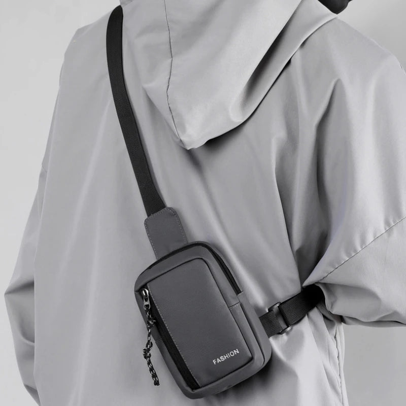 Fashion Men’s Sling Bag – Small Shoulder Crossbody for Phone & Essentials - SMARTMARTNZ