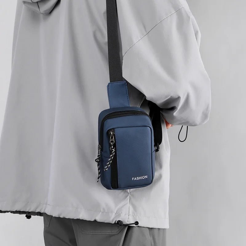 Fashion Men’s Sling Bag – Small Shoulder Crossbody for Phone & Essentials - SMARTMARTNZ