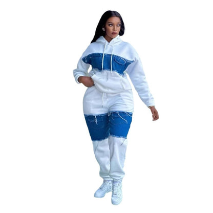 Fashion Casual Set Loose All-match Retro