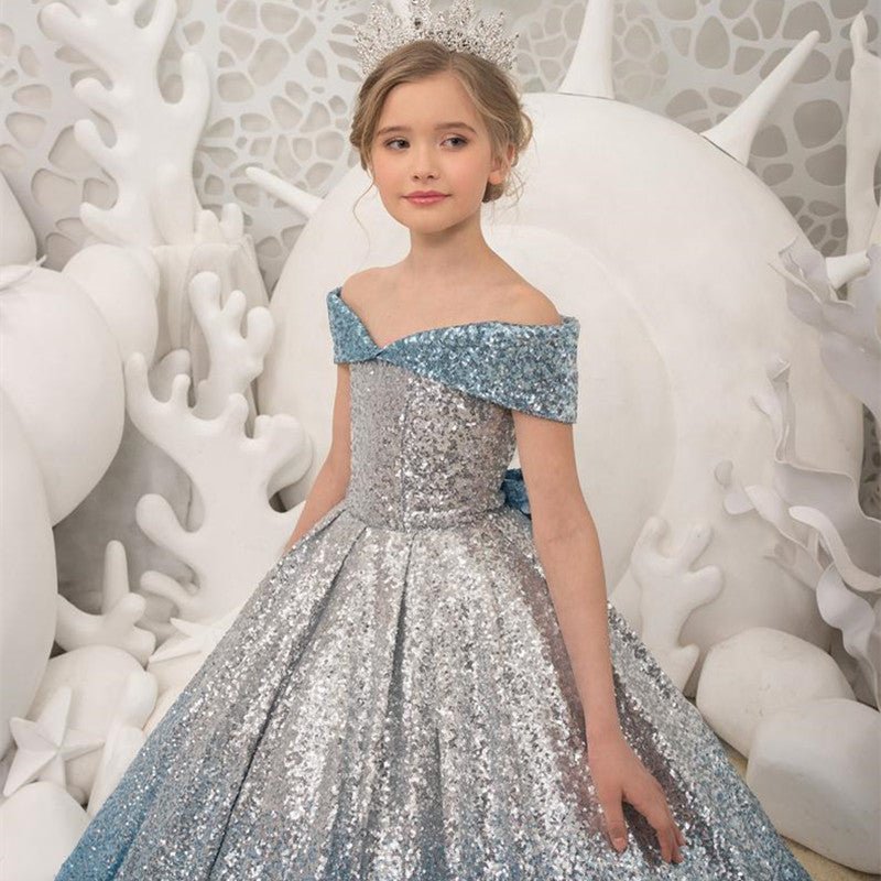 Flowy Long Tail Dress – Girls’ Collection Twirl - Ready | Lightweight Fabric | Stunning Look - SMARTMARTNZ