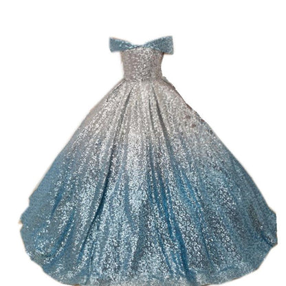 Flowy Long Tail Dress – Girls’ Collection Twirl - Ready | Lightweight Fabric | Stunning Look - SMARTMARTNZ