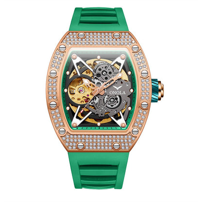 Fully - Jewelled Men’s Automatic Mechanical Watch – Luxury Self - Winding - SMARTMARTNZ