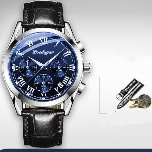Genuine Leather Strap Watch – Casual Fashion for Students - SMARTMARTNZ
