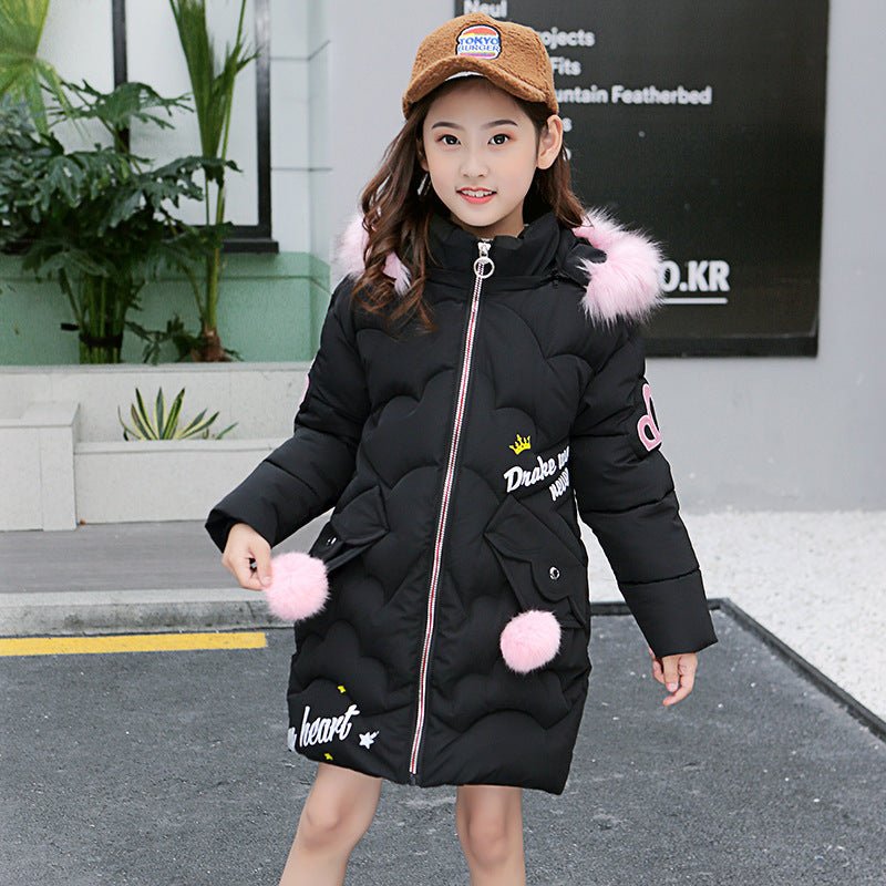 Girls’ Cotton - Padded Jackets – Winter Essential Fashionable Warmth | Easy to Layer - SMARTMARTNZ