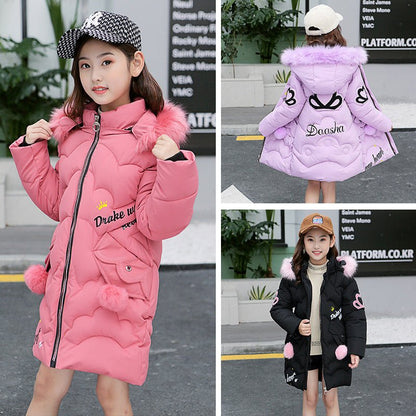 Girls’ Cotton - Padded Jackets – Winter Essential Fashionable Warmth | Easy to Layer - SMARTMARTNZ