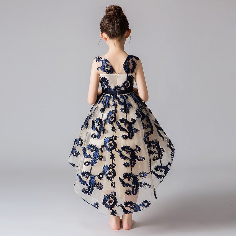 Girls’ Princess Wedding Dress – Flower Girl Edition Elegant • Flowy • Perfect for Special Moments - SMARTMARTNZ