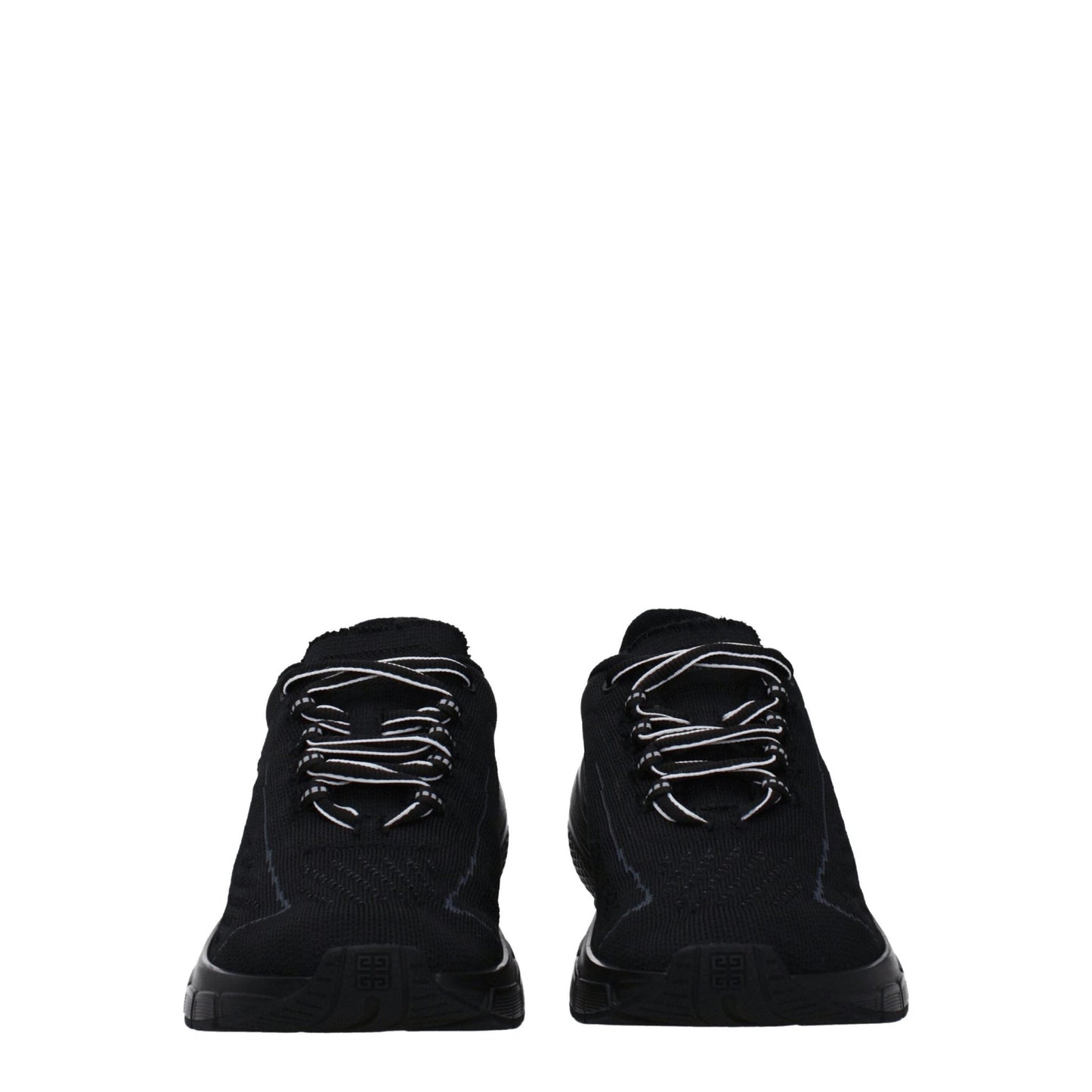 Givenchy Black Fabric Athletic Sneakers - SMARTMARTNZ