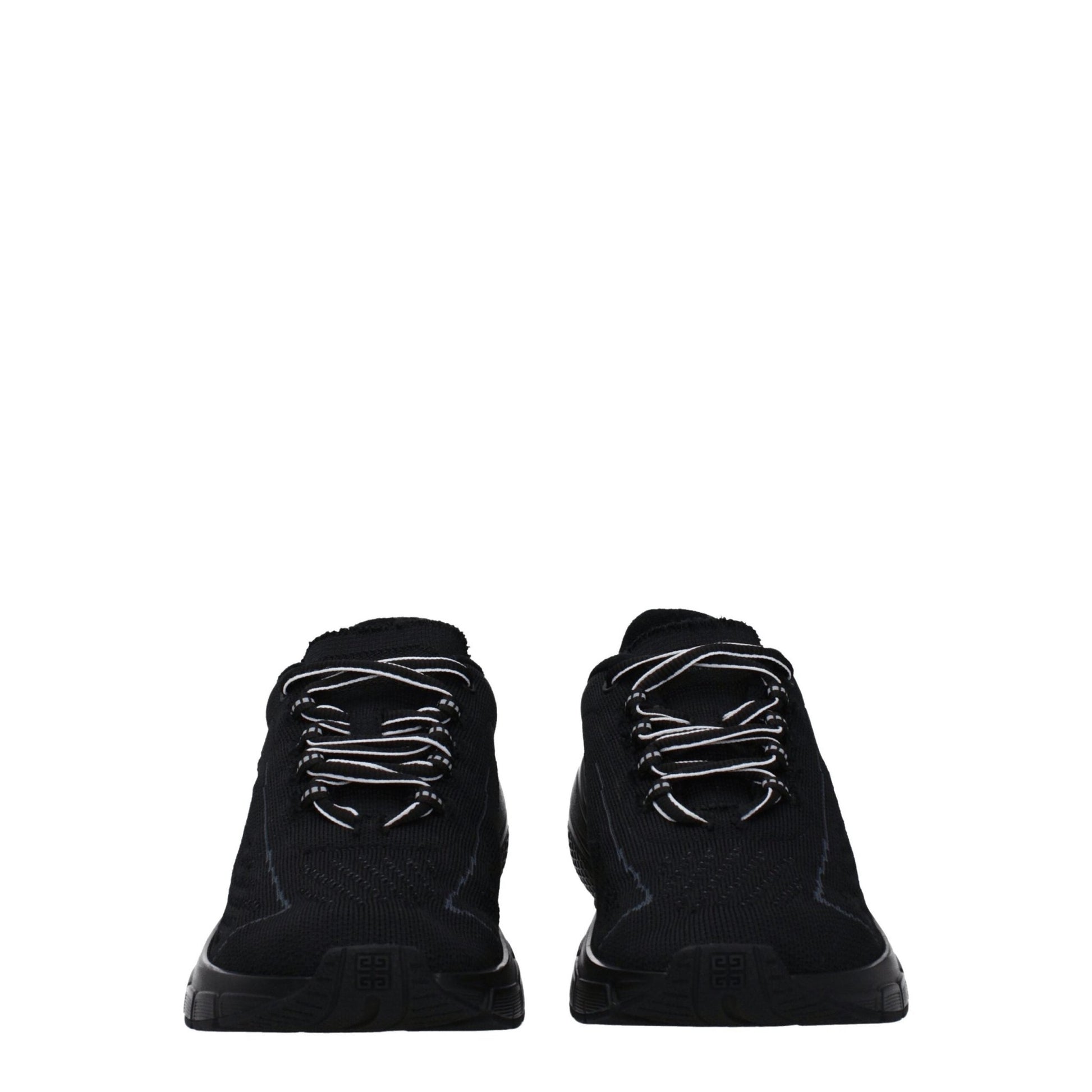 Givenchy Black Fabric Athletic Sneakers - SMARTMARTNZ