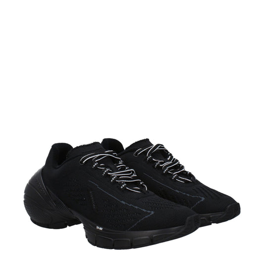 Givenchy Black Fabric Athletic Sneakers - SMARTMARTNZ