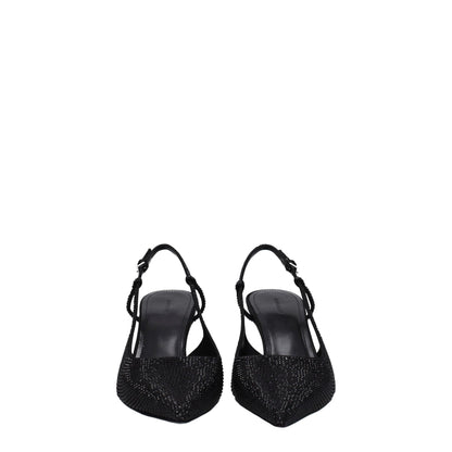 Givenchy Black Fabric High Heel Pumps - SMARTMARTNZ
