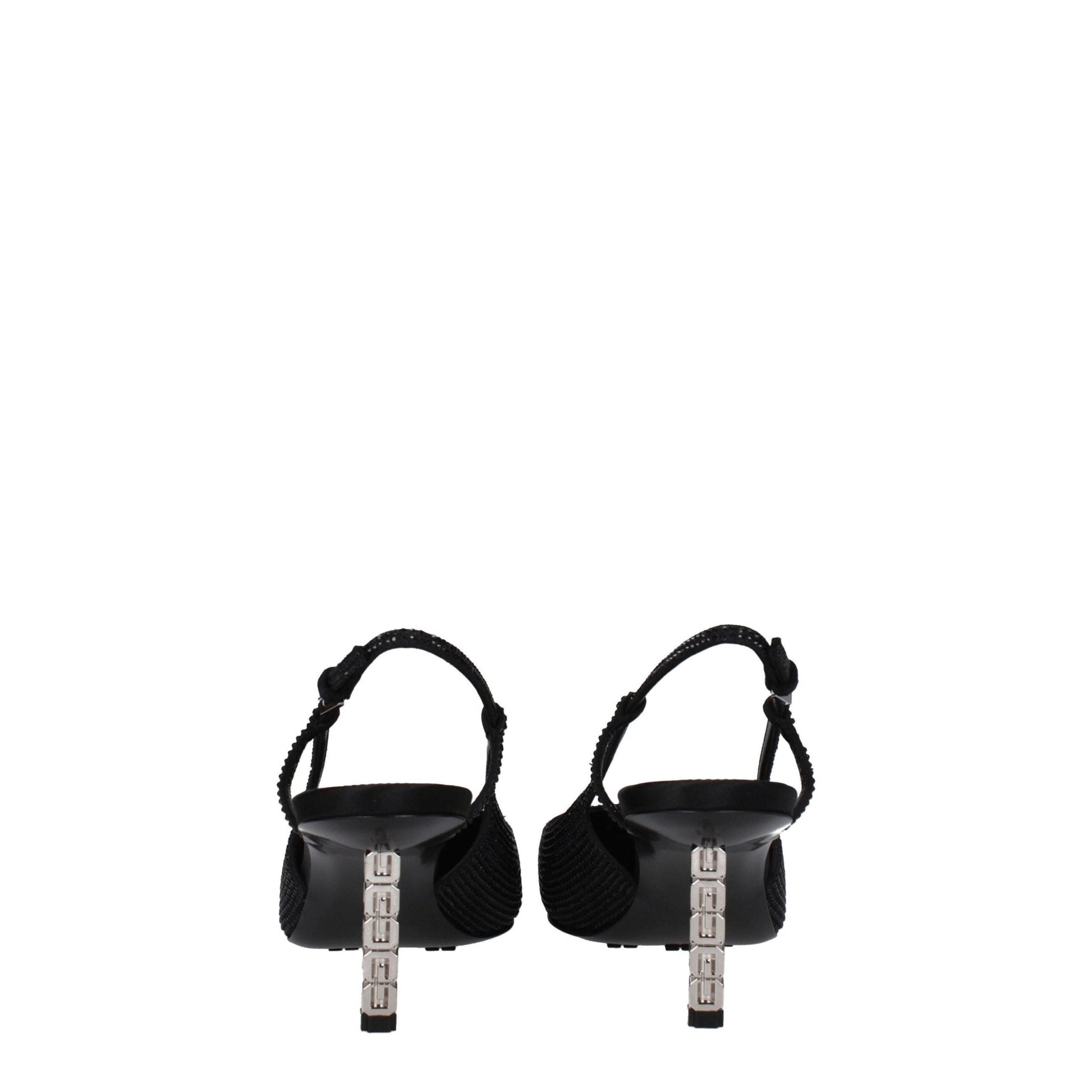 Givenchy Black Fabric High Heel Pumps - SMARTMARTNZ