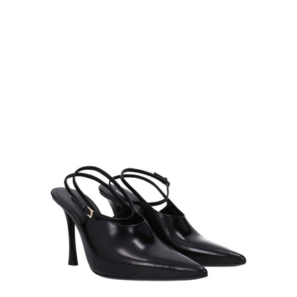 Givenchy Black Leather High Heel Pumps - SMARTMARTNZ