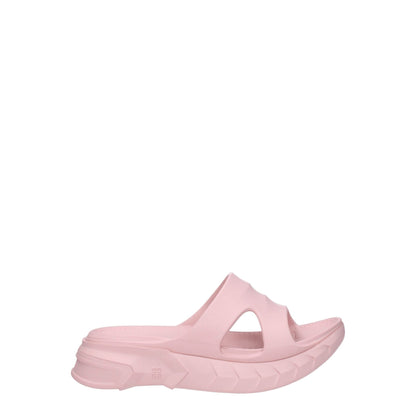 Givenchy Pink Cotton Slippers Sandals - SMARTMARTNZ