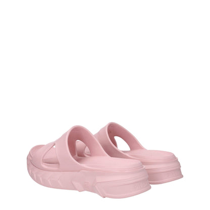 Givenchy Pink Cotton Slippers Sandals - SMARTMARTNZ