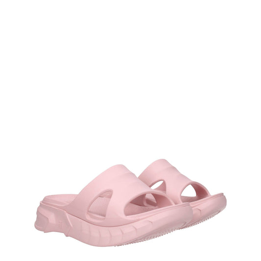 Givenchy Pink Cotton Slippers Sandals - SMARTMARTNZ