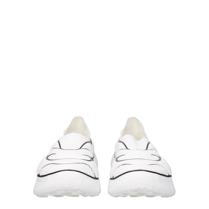 Givenchy White Fabric Low Tops - SMARTMARTNZ