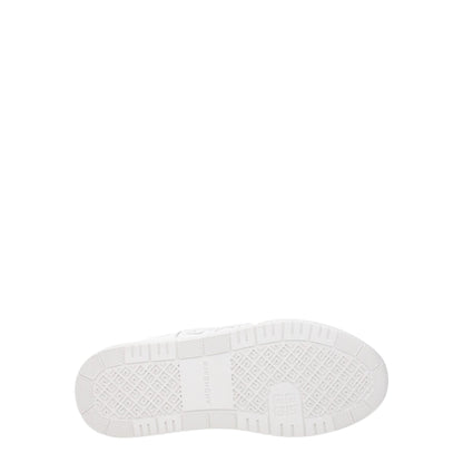 Givenchy White Leather Low Tops - SMARTMARTNZ
