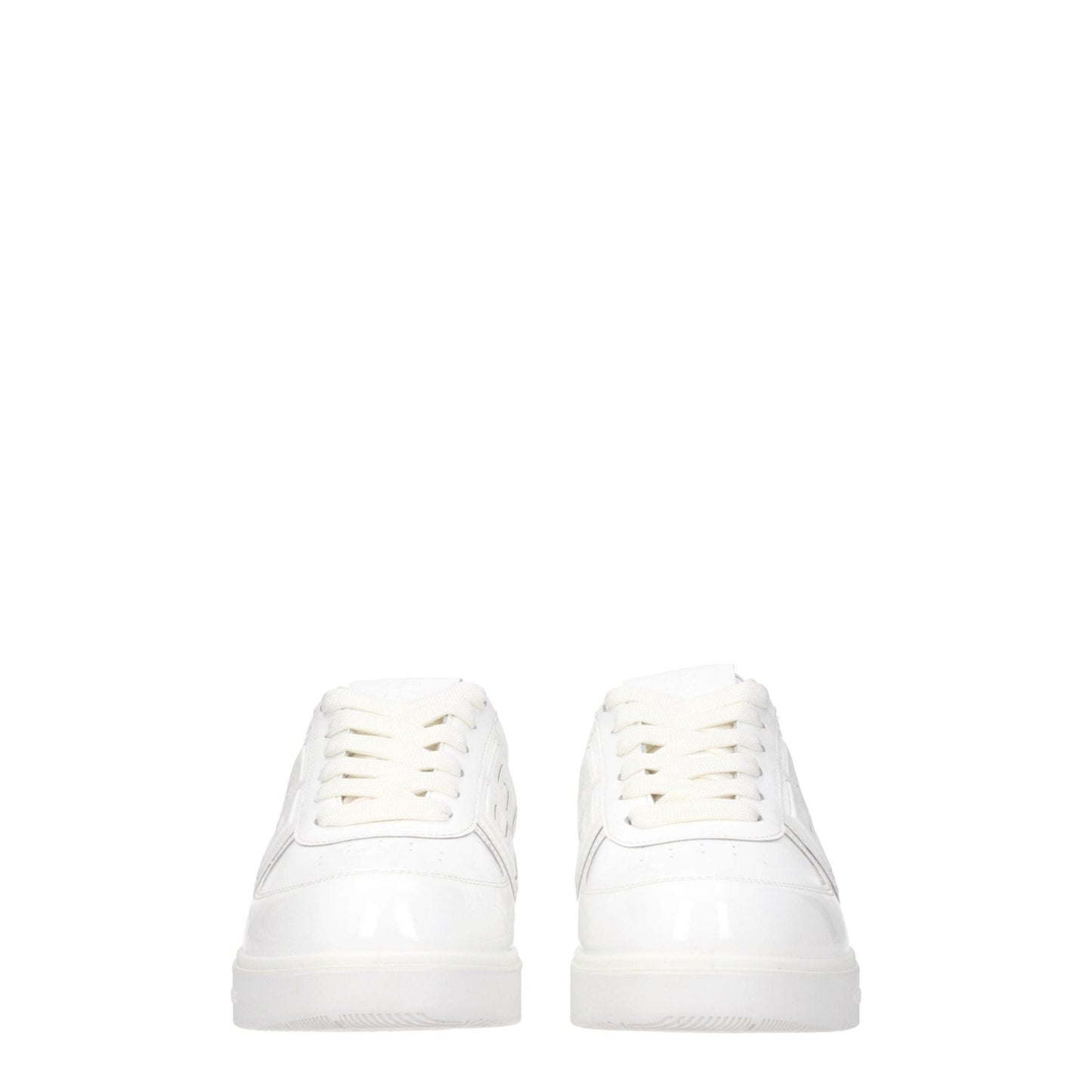 Givenchy White Leather Low Tops - SMARTMARTNZ
