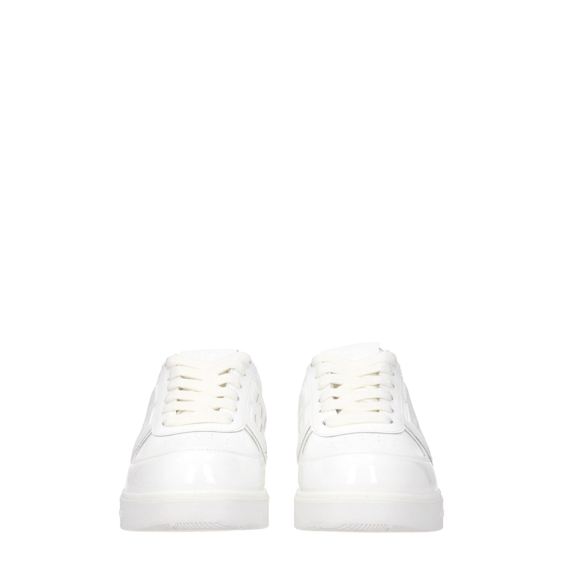 Givenchy White Leather Low Tops - SMARTMARTNZ