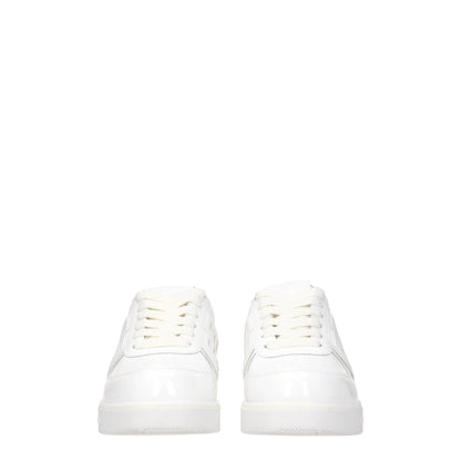 Givenchy White Leather Low Tops - SMARTMARTNZ