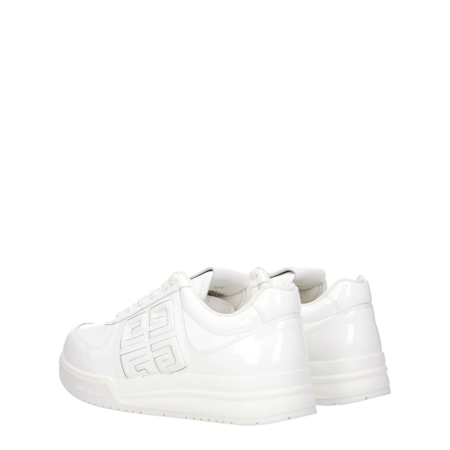 Givenchy White Leather Low Tops - SMARTMARTNZ