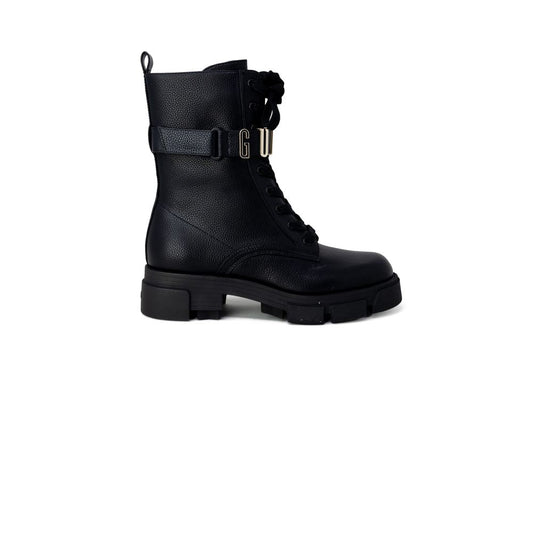 Guess Black Artificial Leather Boot - SMARTMARTNZ