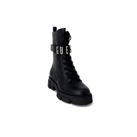 Guess Black Artificial Leather Boot - SMARTMARTNZ