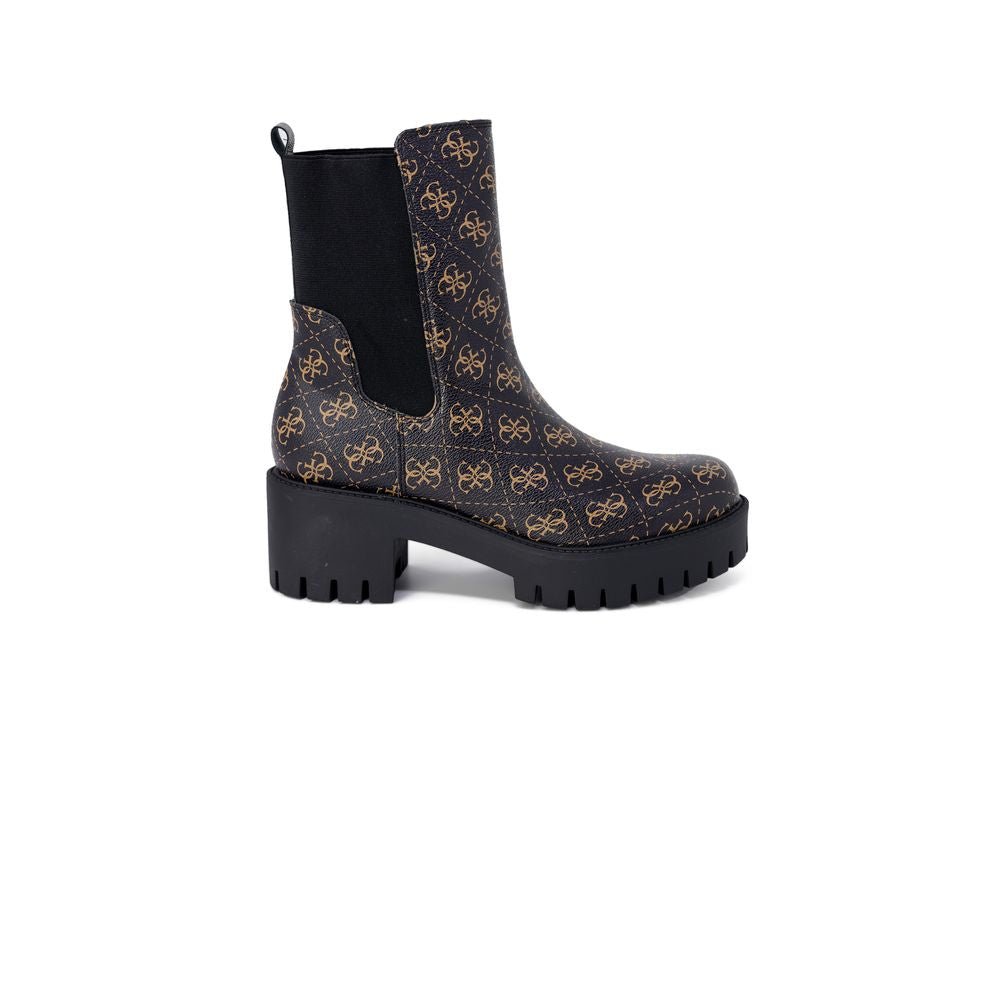 Guess Black Leather Ankle - SMARTMARTNZ