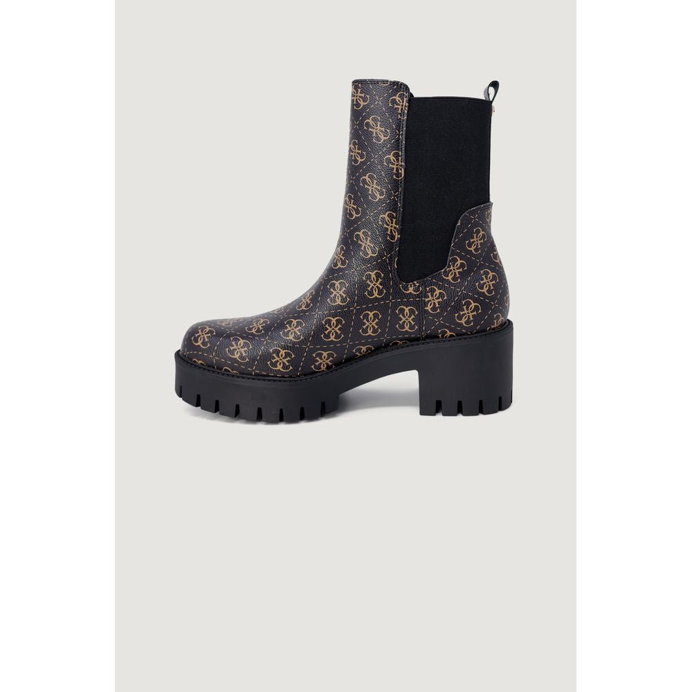 Guess Black Leather Ankle - SMARTMARTNZ