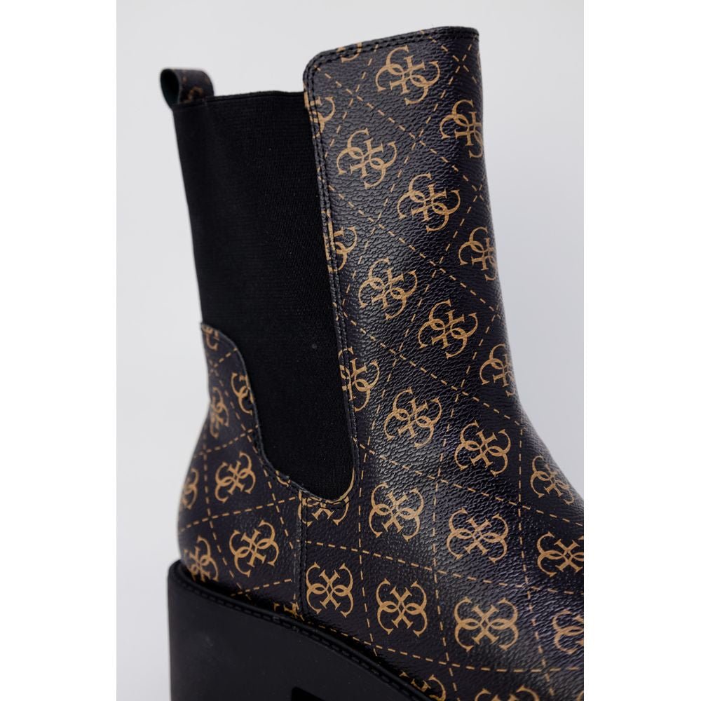 Guess Black Leather Ankle - SMARTMARTNZ
